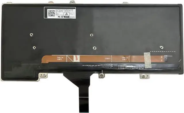 Alt view image 6 of 7 - Gintai Laptops US Keyboard Colorful Backlit Replacement for Dell Alienware 13 R3 Alienware 15 R3 Alienware 15 R4 US 0D09KN D09KN PK1326S1C01