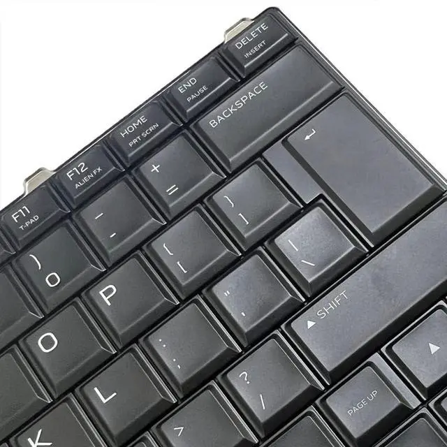 Alt view image 5 of 7 - Gintai Laptops US Keyboard Colorful Backlit Replacement for Dell Alienware 13 R3 Alienware 15 R3 Alienware 15 R4 US 0D09KN D09KN PK1326S1C01