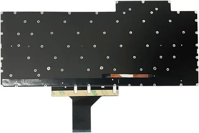 Alt view image 4 of 7 - Gintai Laptop Black US Keyboard with Backlit Replacement for ASUS ROG X13 GV301 GV301Q GV301R GV301QE GV301QV Clavier US Noir Pour ordinateur Portable