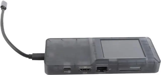 Alt view image 2 of 7 - Yosoo Laptop Docking Station USB Type C Hub 8 in 1 with RJ45 Ethernet Port for HighSpeed Data Transfer for Business Travelers