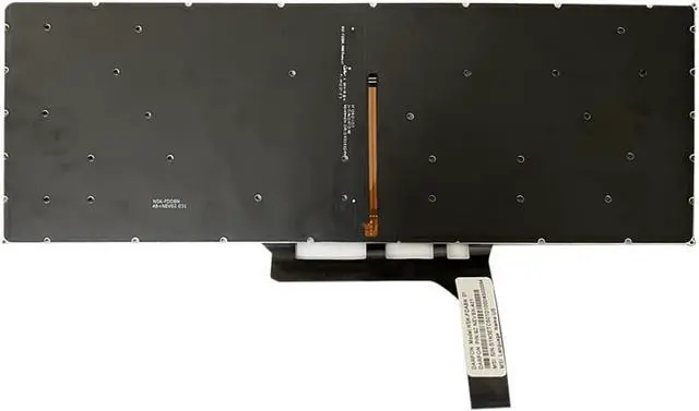 Alt view image 5 of 7 - GinTai Laptop US Backlit Keyboard for MSI GS65 Stealth 8SE/Stealth 8SF/Stea LTH 8SG/Stea LTH Thin 8RE/Stea LTH Thin 8RF/for MSI GS65VR MS-16Q2 NSK-FDABN_800 P-180402-2 (Red Backlight)