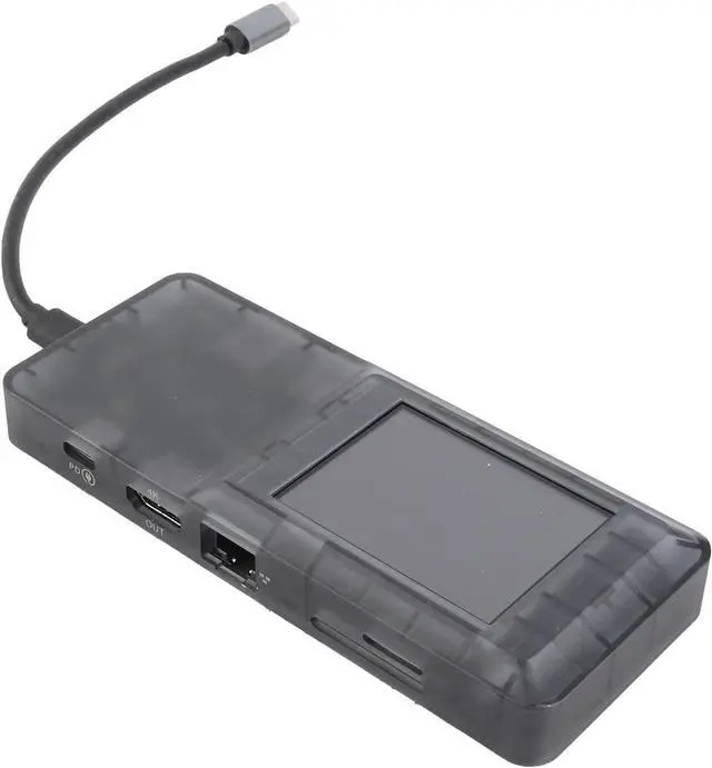 Alt view image 2 of 7 - Yosoo USB C Docking Station HUB 8 in 1 with 100 W Power Supply for an Efficient Screen Projection for Experts on The Go