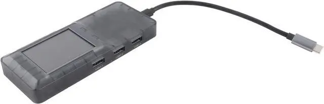 Alt view image 4 of 7 - Yosoo USB C Docking Station HUB 8 in 1 with 100 W Power Supply for an Efficient Screen Projection for Experts on The Go