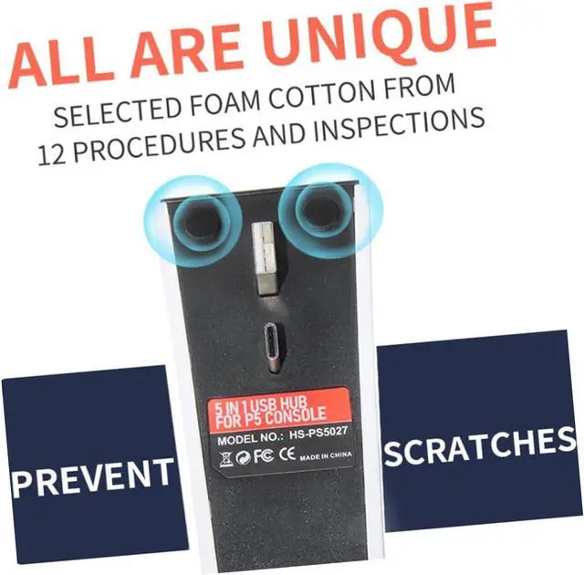 Alt view image 4 of 7 - Gadpiparty 4pcs USB Hub Extension Adapter for Port USB Expander Splitter High Speed Data to Use Professional