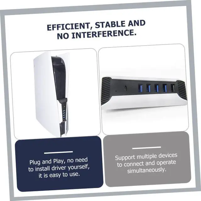 Alt view image 2 of 7 - Gadpiparty 4pcs USB Hub Extension Adapter for Port USB Expander Splitter High Speed Data to Use Professional