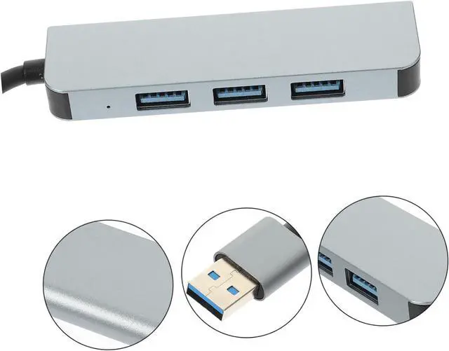 Alt view image 7 of 7 - Artibetter 5pcs USB Additional Ports USB Hub 4 Port Hub for Laptop 3.0 Compatible Multiple Devices