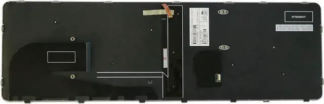 Alt view image 2 of 2 - AUTENS Replacement US Keyboard for HP EliteBook 850 G3 / 850 G4 / 755 G3 / 755 G4 Laptop Silver Frame with Pointer Backlight