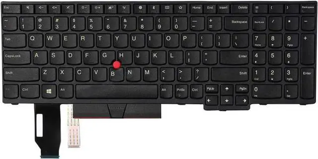 Main image of AUTENS Replacement US Layout Keyboard (1 Year Warranty) for Lenovo ThinkPad E580 E585 L580 P52 P72 (Not Fit P52s) Laptop (No Backlight)
