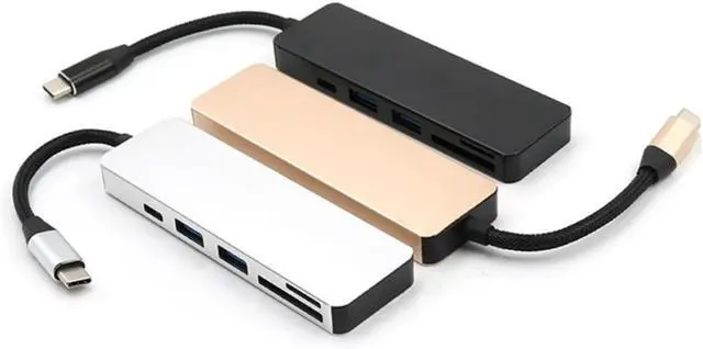 Alt view image 7 of 7 - Gadpiparty 3pcs 5-in-1 USB Adapter - for USB 3.0 Portable Effortless Media Access Perfect Present