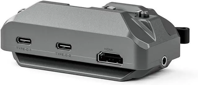 Alt view image 2 of 7 - Tilta Khronos Quick Release USB-C Hub (Space Gray) - HDMI Ports | Audio Monitoring | Secure Arca Mount | Versatile High-Speed Performance for SSD Drive