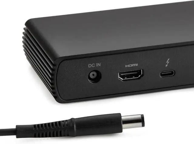 Alt view image 5 of 6 - Amazon Basics Thunderbolt4/USB4 Pro Docking Station,2xTBT4,1xHDMI2.1,3xUSB A 3.1,RJ45,Dual Display