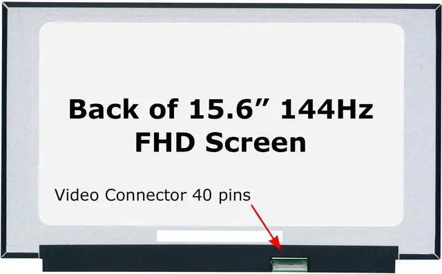 Alt view image 2 of 6 - SCREENARAMA New Screen Replacement for ASUS TUF FX506L FX506LH FX506LI (40pin 144Hz) FHD 1920x1080 IPS LCD LED Display with Tools and Tape