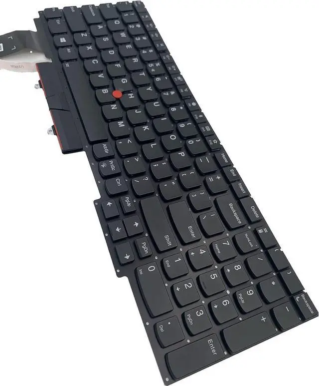 Alt view image 5 of 7 - LXDDP Laptop Replacement US Layout Keyboard with Backlit with Pointer for Lenovo Thinkpad E15 Gen 1 E15 Gen 2 2020 (20T8 20T9 20TD 20TE)