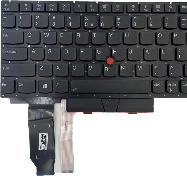 Alt view image 6 of 7 - LXDDP Laptop Replacement US Layout Keyboard with Backlit with Pointer for Lenovo Thinkpad E15 Gen 1 E15 Gen 2 2020 (20T8 20T9 20TD 20TE)