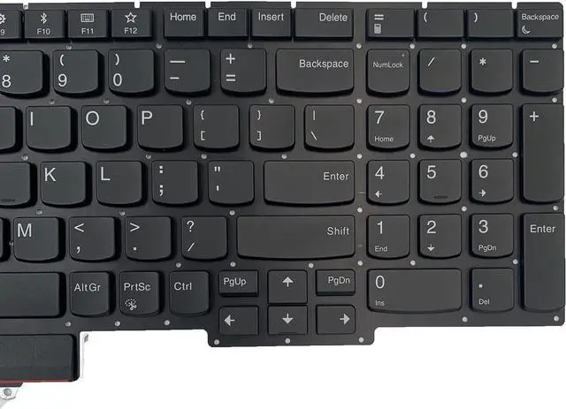 Alt view image 7 of 7 - LXDDP Laptop Replacement US Layout Keyboard with Backlit with Pointer for Lenovo Thinkpad E15 Gen 1 E15 Gen 2 2020 (20T8 20T9 20TD 20TE)