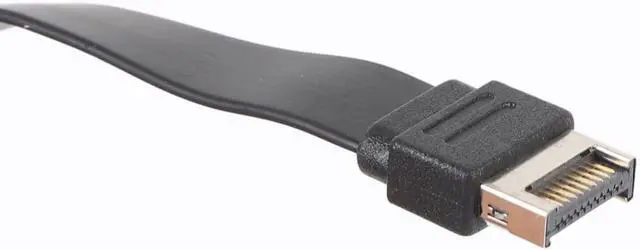 Alt view image 7 of 7 - USB Front Panel Hub, GEN2x2 USB A Type C 3 Ports Front Panel USB Hub, 5.25 Inch 19Pin 20Gbps Optical Drive Extension Panel for PC Computer