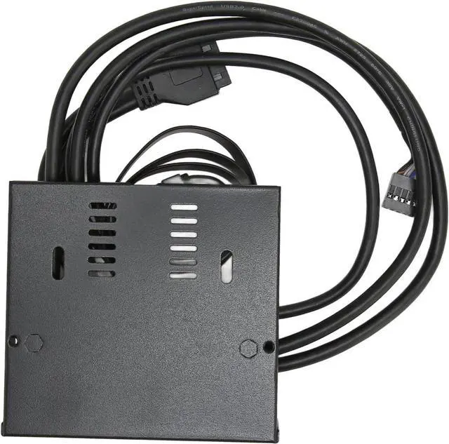 Alt view image 5 of 7 - Front Panel USB 3.2 Hub with Iron Shell, Plug and Play, 10Gbps Speed, 1x Type C Port, 2X USB3.0 Ports, Audio Interface, for for Linux