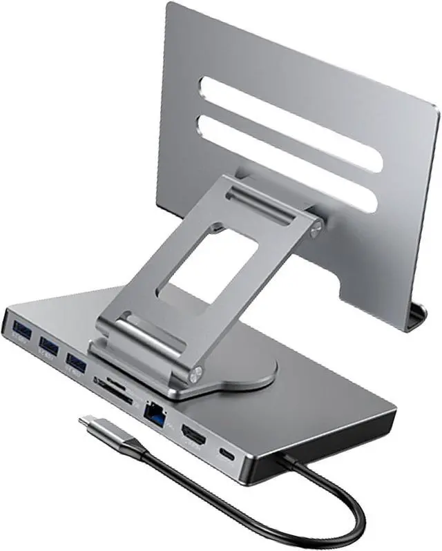 Main image of 8/9 in 1 USB C Docking Station for Tablets USB C Hubs Type C to 4K 60Hz 5Gbps USB3.0 1000Mbps Adapter for PC Laptop