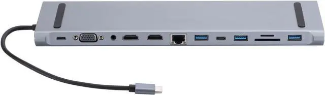 Alt view image 3 of 7 - Advanced USB C Multiports Adapter with 4K Fast Charging Data Transfer for Travel Office Use Accessory