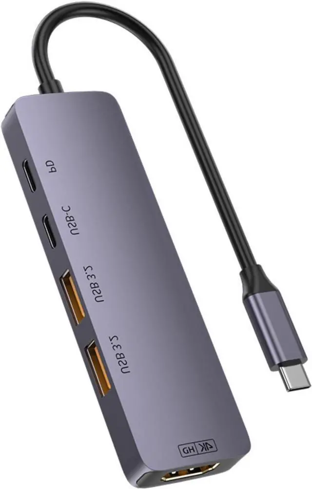 Main image of High Speed USB C Hub 10GBPS PD100W 140W Power Delivery 3.2 Splitter Adapter for Laptop Phone 4K HDTV Connection Portable C Hub