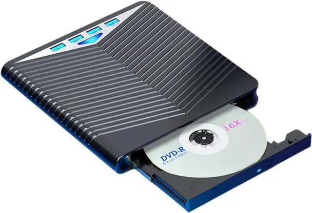 Alt view image 5 of 7 - 7 Port External Disc Drive Reader USB3.0 Type C HUB Stable Performances for Desktop Laptop PC USB C Card Reader