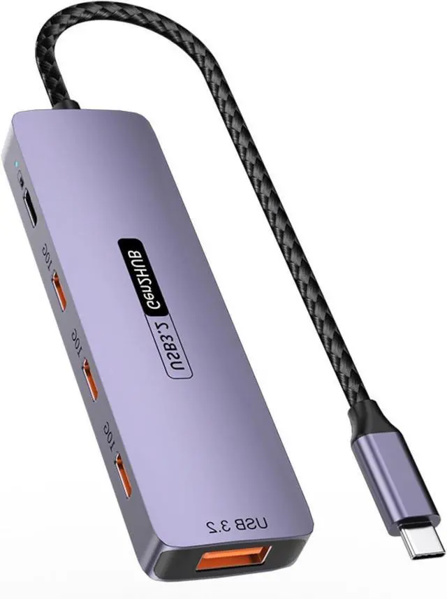 Alt view image 5 of 7 - Obotsnoi USB C Hubs 10Gbps USB 3.2 Expansion Dock PD100W 140W Charging 4K HDTV Output For Laptop Mobile Devices Multiports C Hubs