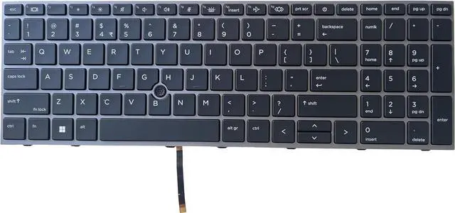 Main image of Laptop Keyboard for HP ZBook Fury 15 G7, 15 G8, 17 G7, 17 G8 US