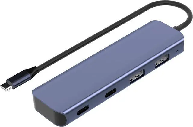 Main image of 4 USB A and 2 Type C Connectors Aluminum High Speed 10Gbps Data Hub for All Users