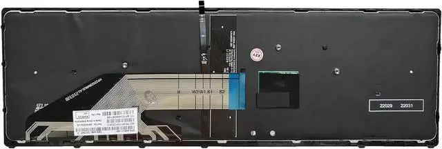 Alt view image 2 of 7 - Siakoocty Laptop Replacement US Layout with Pointer and backlightt Keyboard for HP Zbook 15 G3 G4 Zbook 17 G3 G4 Backlit Pointer US 848311-001 PK131C31A00