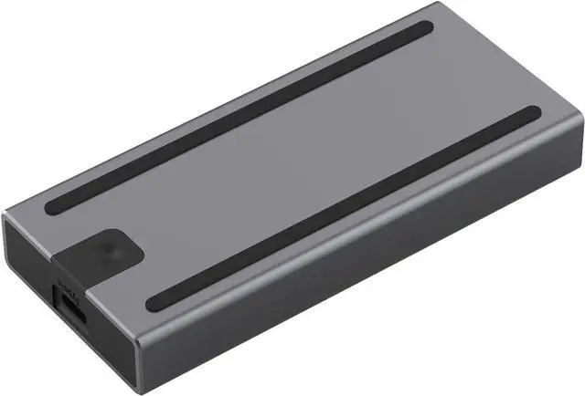 Alt view image 7 of 7 - M.2 NVME TypeC Docking Station 4K60Hz HDMIcompatible2.0 USB 10Gbps Fast USB Expansion USB HUB Splitters