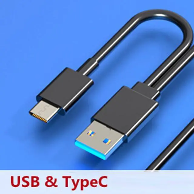 Alt view image 7 of 7 - 7 Port External Disc Drive Reader USB3.0 Type C HUB Stable Performances for Desktop Laptop PC USB C Card Reader