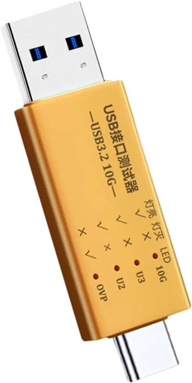 Alt view image 5 of 7 - 10Gbps USB3.2 Interfaces Tester HUBs Test Type C Docking Stations USB Port Function Quick Tests Voltages Test