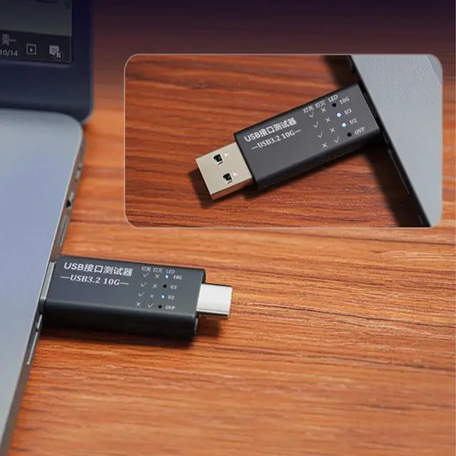 Alt view image 2 of 7 - 10Gbps USB3.2 Interfaces Tester HUBs Test Type C Docking Stations USB Port Function Quick Tests Voltages Test
