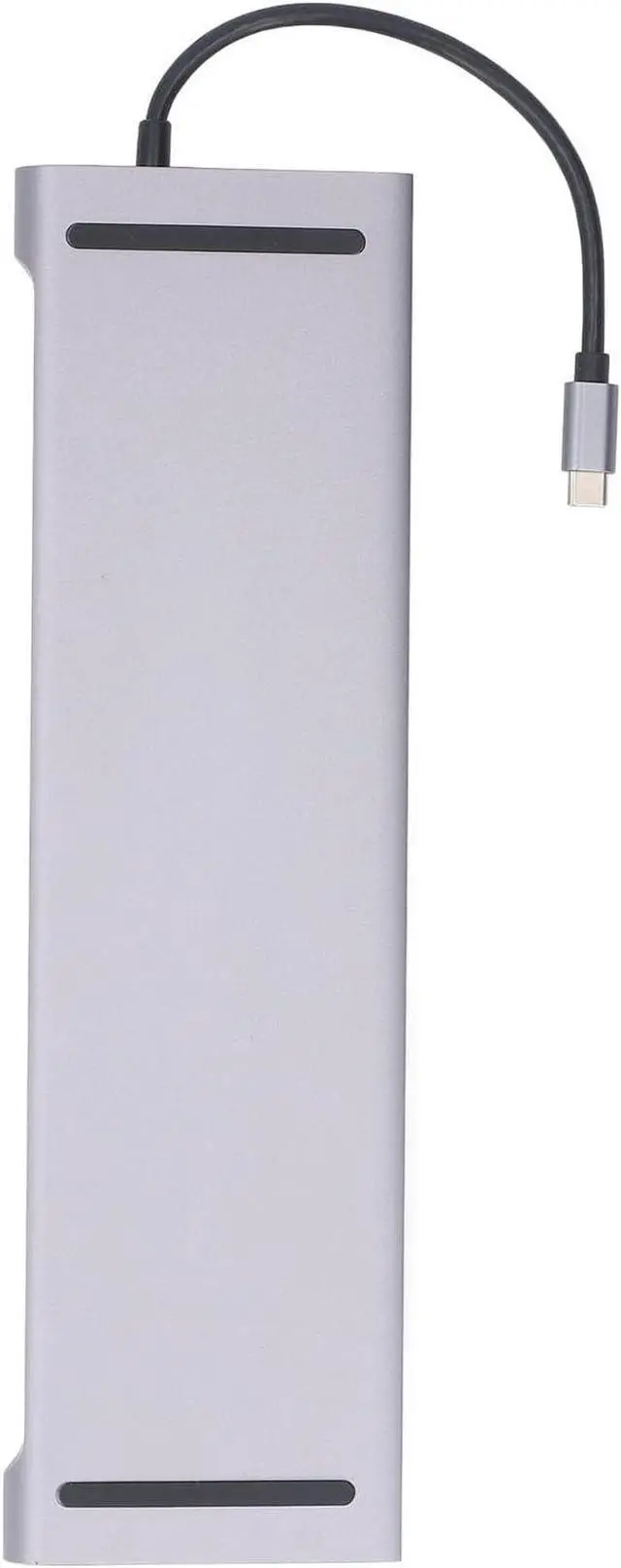 Main image of USB C HUB 11 in 1 Multiport Adapter, Type C Docking Station with PD Charging, 4K HD Multimedia Interface, 1080P, RJ45 Ethernet, 5Gbps USB30., Card Reader for Laptop Pro Air