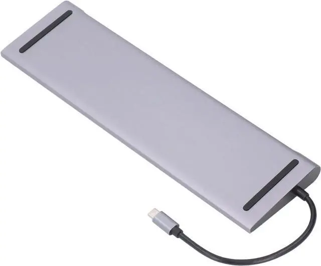 Alt view image 6 of 7 - USB C HUB 11 in 1 Multiport Adapter, Type C Docking Station with PD Charging, 4K HD Multimedia Interface, 1080P, RJ45 Ethernet, 5Gbps USB30., Card Reader for Laptop Pro Air