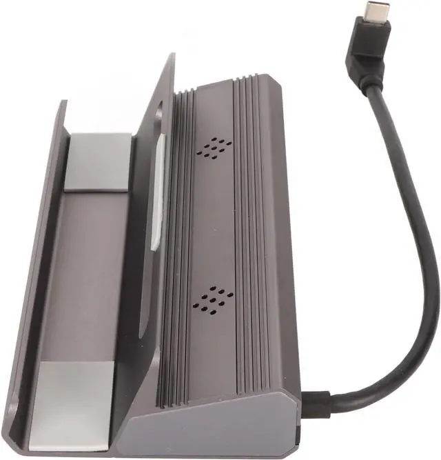 Alt view image 2 of 7 - Mtlavishness for Steam Deck 6 in 1 USB C Docking Station Convert Steam Deck USB C Ports for Connecting Peripherals Streaming to Larger Screen with 4K at 60Hz Gigabit Ethernet 3