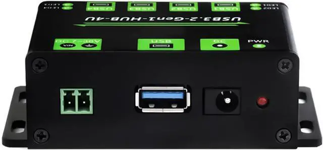 Alt view image 6 of 7 - USB 3.2 Hubs with Four Fast Speed Expansion Port and Onboards Power Supply for Electronic Enthusiasts