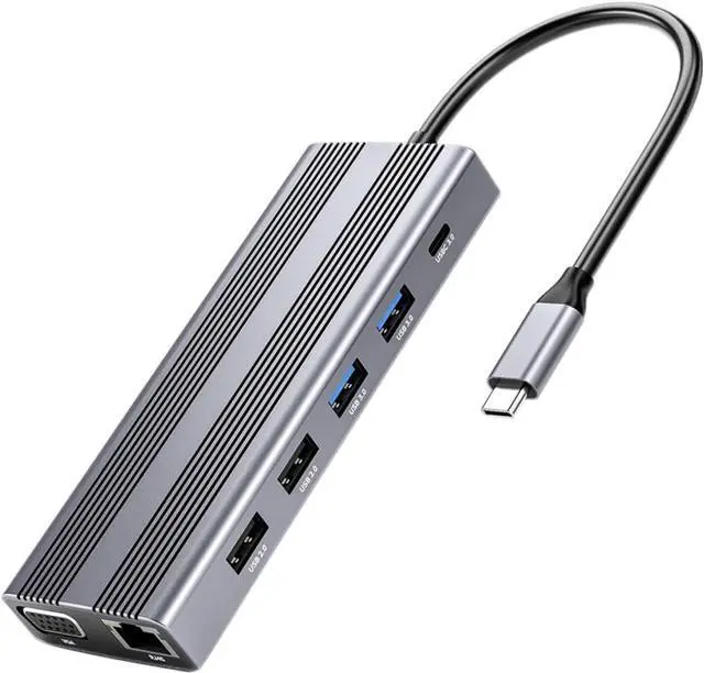 Main image of DOITOOL Type Portable Multi USB Splitter with Output Plug Play Adapter for Computer