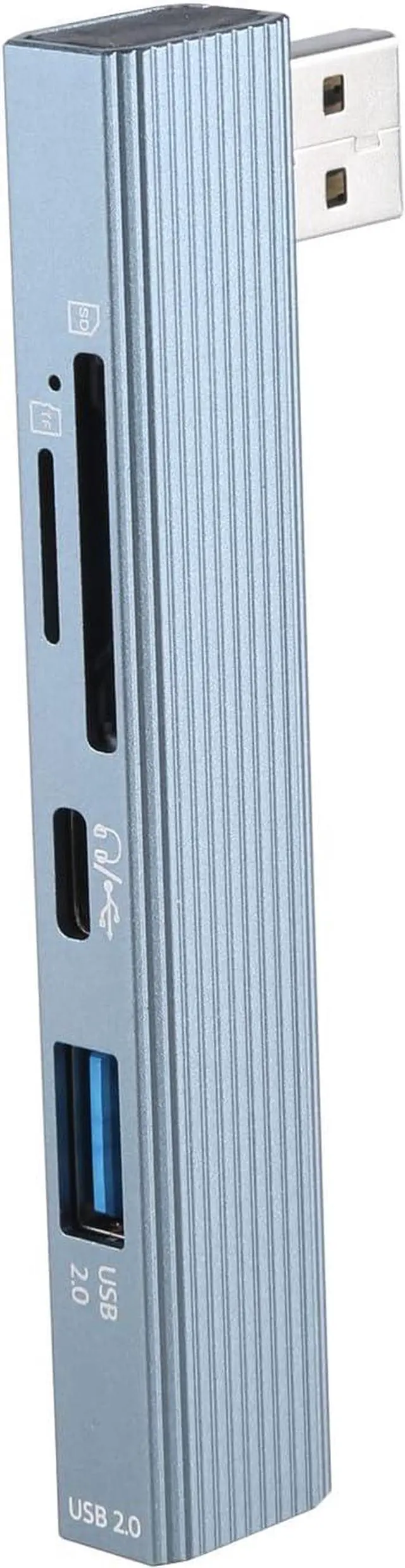 Main image of Mllepjdh USB C Dock 4 Port USB3.0 USB2.0 Card Reader Portable USB Splitter Adapter For Laptop Drives Printer Keyboard