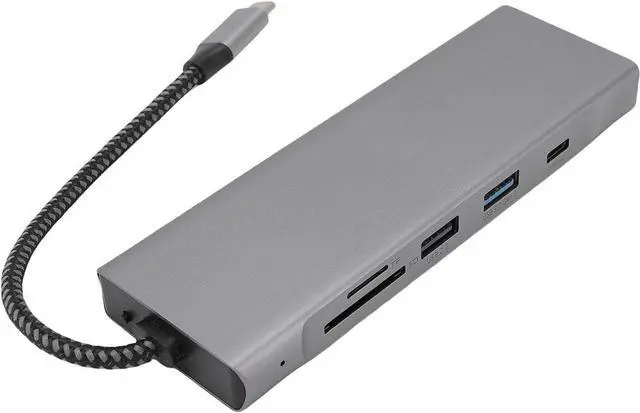 Main image of Sanpyl USB C Hub, 8 in 1 Multiport Adapter, 4K HDMI, 100W Power Delivery, 2 USB A, Compatible with OSX, Fit for Pro Display, Cameras and AR Smart Glasses