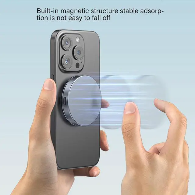 Alt view image 6 of 7 - baojielai Magnetic 2230 NVMe Solid States Drives Enclosure 10Gbps USB C 100W Fast Charging 4K HDTV Enclosure Case for Phone Tablet