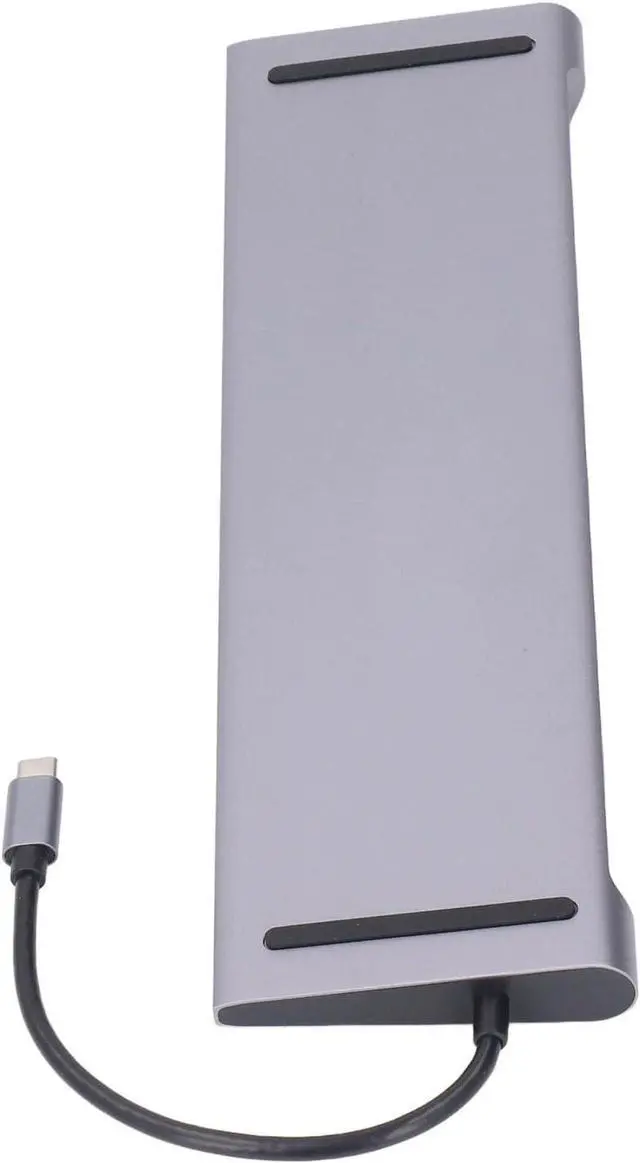 Alt view image 2 of 7 - USB C HUB 11 in 1 Multiport Adapter, Type C Docking Station with PD Charging, 4K HD Multimedia Interface, 1080P, RJ45 Ethernet, 5Gbps USB30., Card Reader for Laptop Pro Air