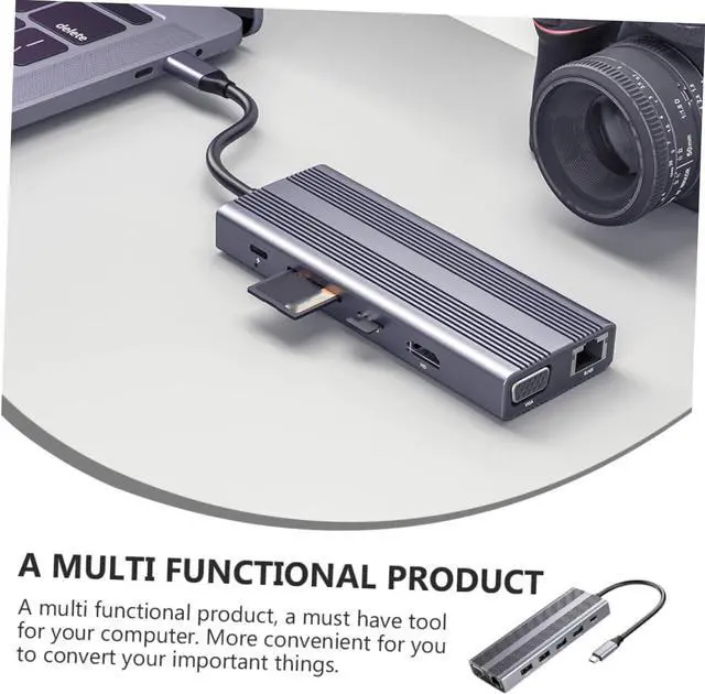 Alt view image 6 of 7 - TEHAUX Portable Type- Multi USB Splitter for Computer Accessories for Office Use