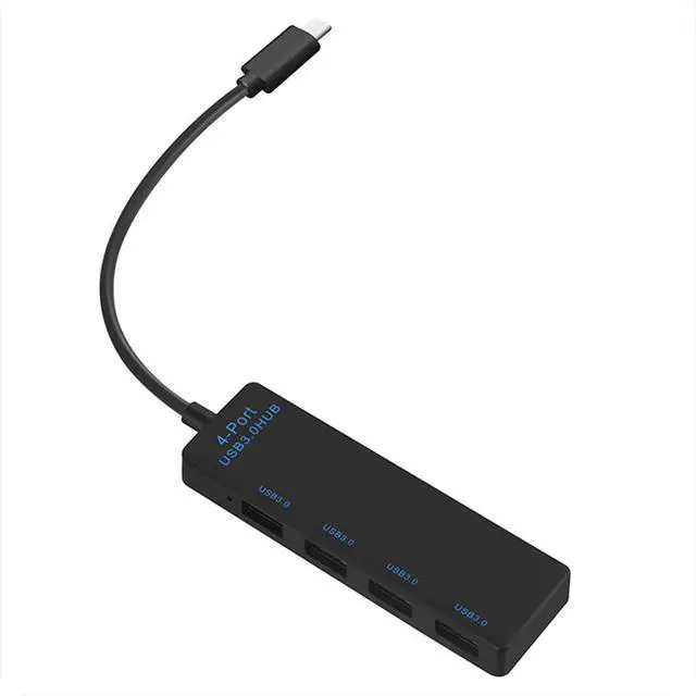 Alt view image 3 of 7 - Mllepjdh Type C To 4 Port USB3.0 Splitter Hubs For Connection Of Peripherals To Laptops Desktops And TVs