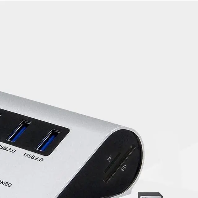 Alt view image 6 of 6 - Hub Multiple Expander High Speed ??Separator Card Reader with Combo Supply Adapter for Laptop (OneColor 1)