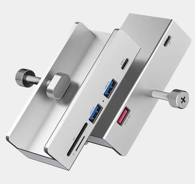 Alt view image 4 of 7 - 4ports USB 3.0 Hub USB Splitter Adapter Power Clip Type Multi Splitter High Speed Data Transmission