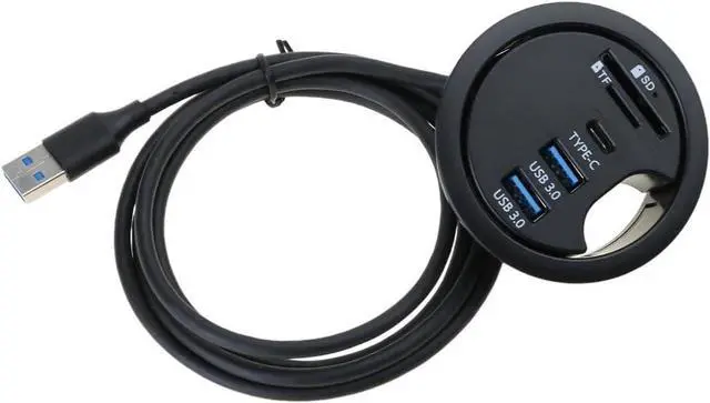 Main image of USB Hub Splitter USB 3.0 Hub Multi USB Adapter Port Expander Memory Card Reader