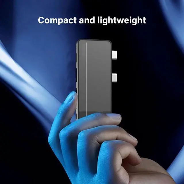 Alt view image 4 of 7 - USB C Expansion Hubs for Pro9/8/X with 4K USB3.0 Slots Simultaneous Monitor Output Power Delivery USB C Hubs