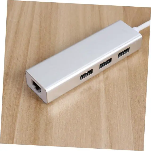 Alt view image 5 of 7 - Mipcase 2pcs USB Data Hub with Mbps Ethernet Adapter Type C Expansion Dock Port USB Hub for PC Laptop and Tv