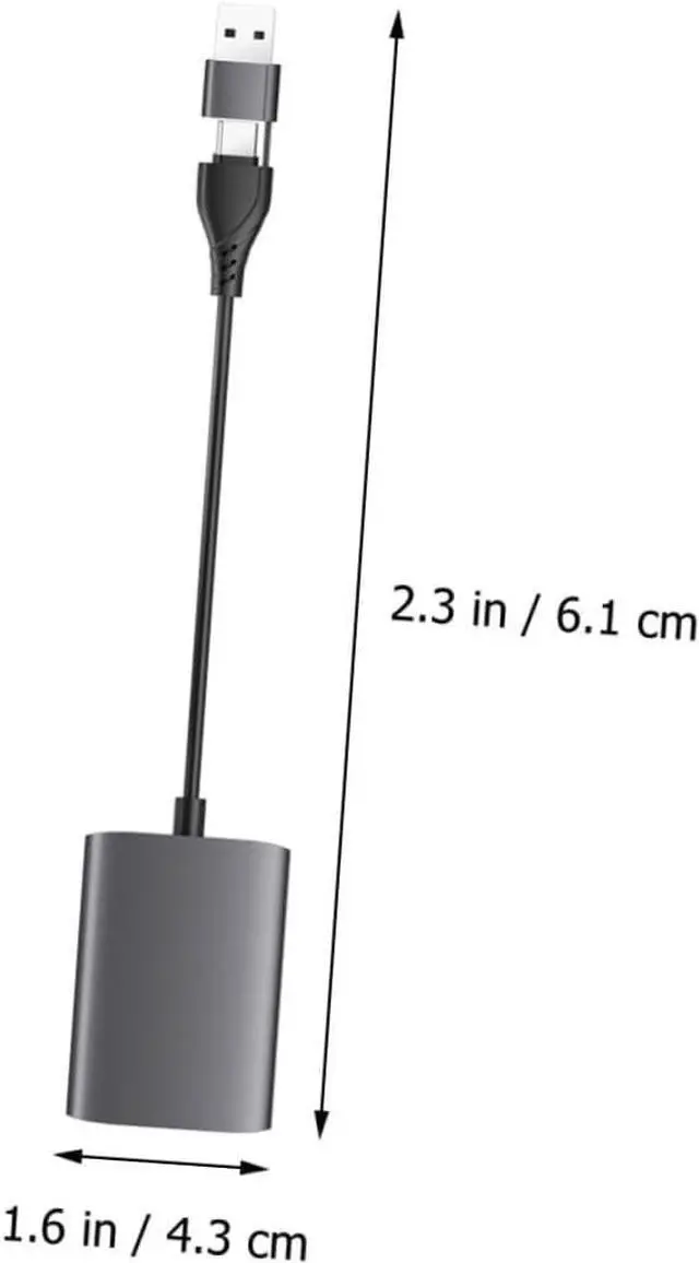 Alt view image 6 of 7 - Operitacx USB Type C to Dual Adapter Supports Dual High Definition Display USB Hub for Laptop Fast and